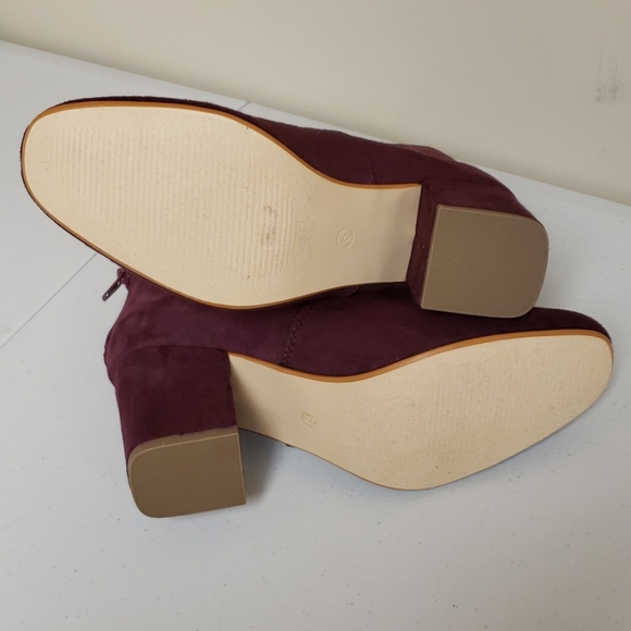 BRAND NEW Loft Bordeaux Booties Size 6 - Picture 4 of 8